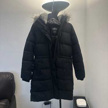 Hollister Faux Fur-Lined Puffer Parka