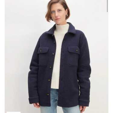 Everlane The ReNew Fleece Everyone Overshirt Size 