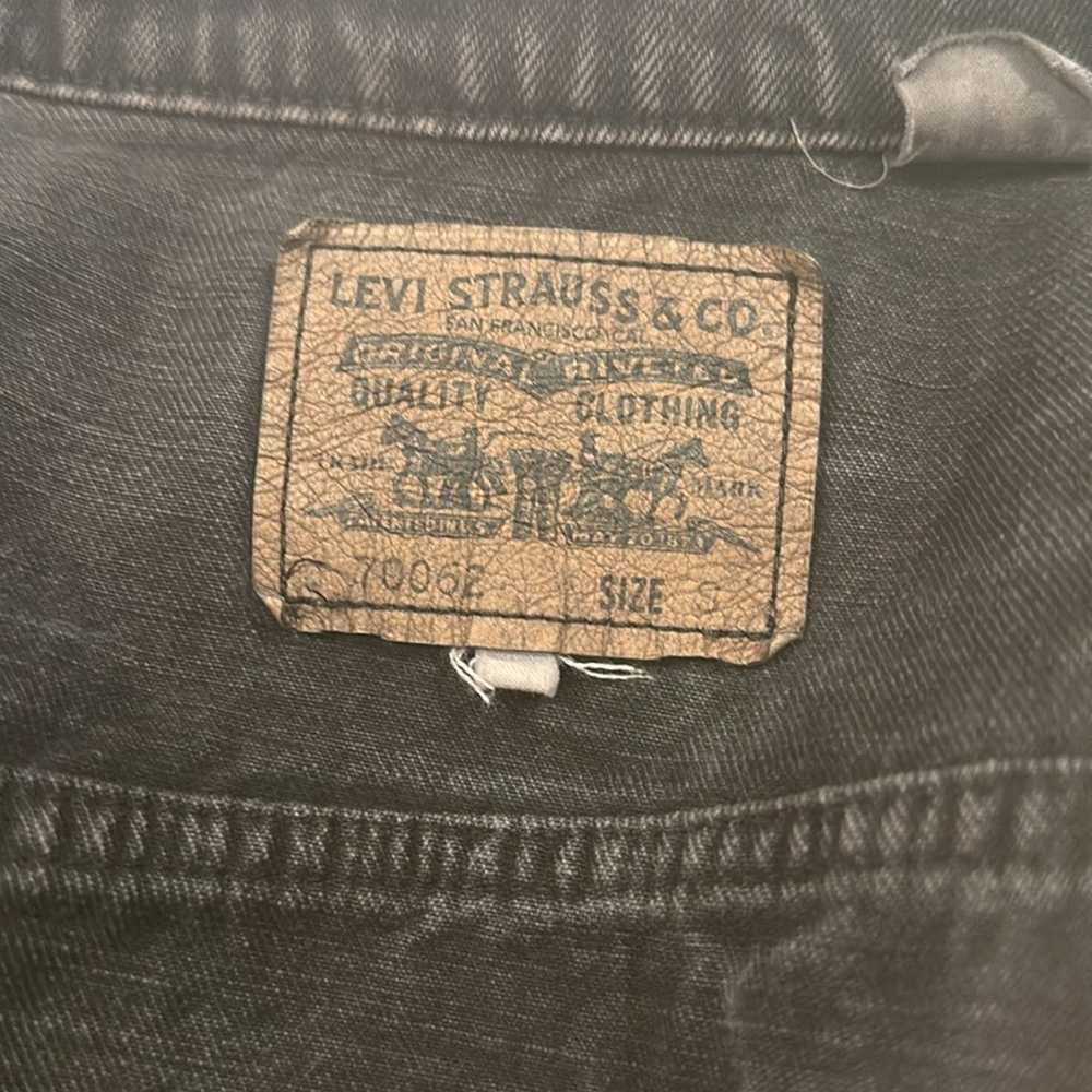 Vintage Levi’s Orange Tag Cropped Jacket - image 6