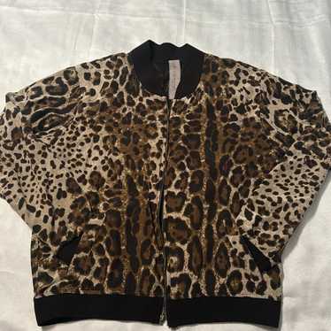 Silk bomber jacket