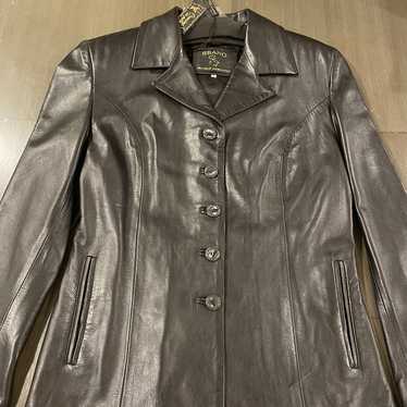 BBANO Verra Pelle Italian Leather Jacket LIKE NEW