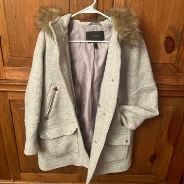 J.Crew Italian Wool Parka