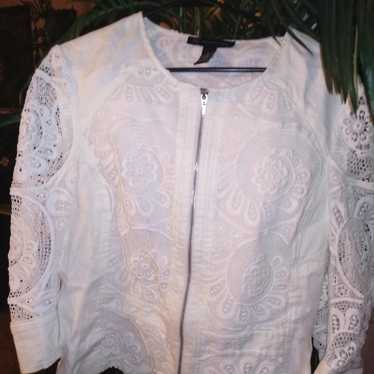 I-N-C white jacket