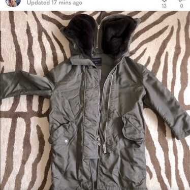 ジャケット・アウター ALL SAINTS JACOBUS HOODED PARKA COAT ALLSAINTS Jacobus Hooded Parka Coat in Black | endource