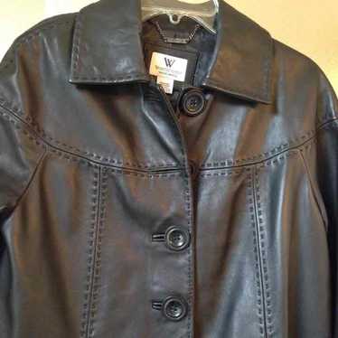 Leather jacket by Worthington.