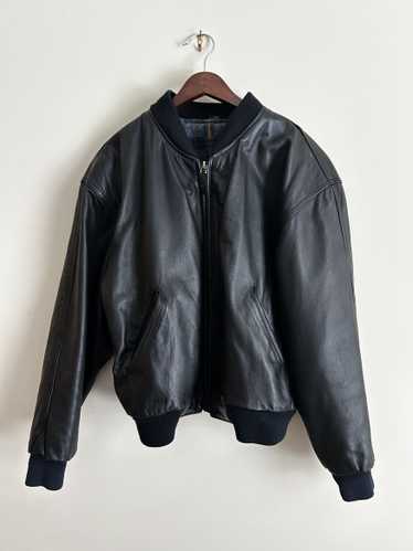 Vintage Leather Jacket (made in Korea)