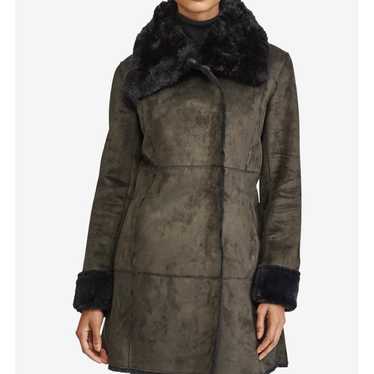 Ralph Lauren Faux Fur Faux-Shearling Coat