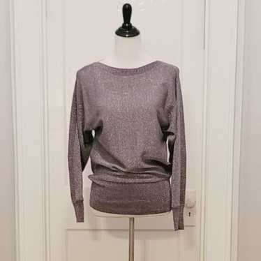 Metallic "Joseph A." Sweater