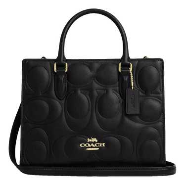 Coach Leather tote