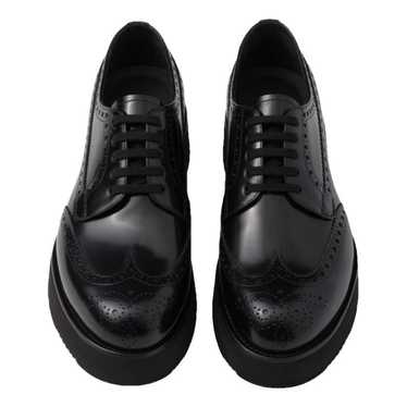 Prada Leather lace ups