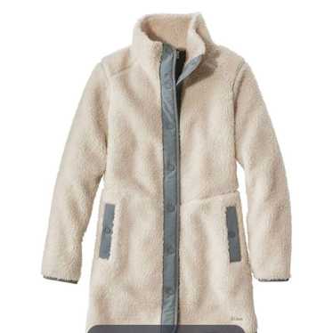 L.L.Bean Beans Sherpa Fleece Coat