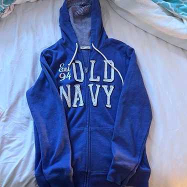 purple and blue vintage y2k Old Navy hoodie