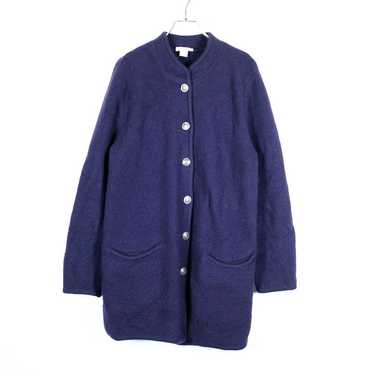 ジャケット・アウター 80s Tyrolean jacket navy Vintage Wool Blend Dirndl Blazer: Austrian Trachten Jacket