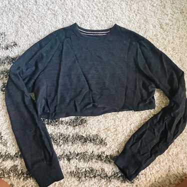 Cropped champion sweatshirt