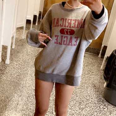 American eagle oversized crewneck