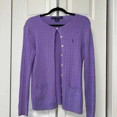 Polo Ralph Lauren cable knit cardigan sweaters