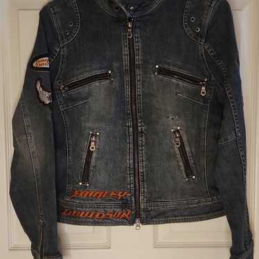 Harley Davidson Jean Fitted Jean Jacket