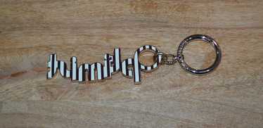 HENRI BENDEL チャーム Rare! Henri Bendel Centennial Stripes Floral Swag Bag Charm