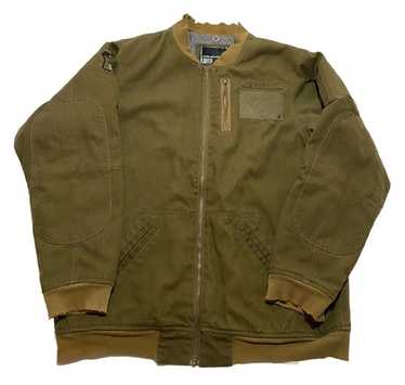 ジャケット・アウター Oakley Military Jacket Oakley Jacket Men's Sz S Army/Forest Green Full Zip Military