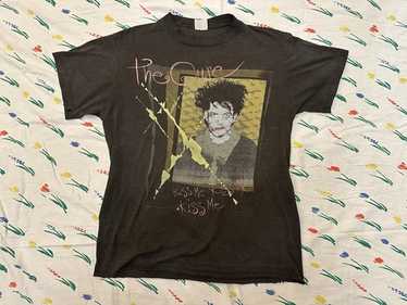 80s The Cure Kiss Me Tシャツ SMITHS CULT The Cure Kissing Tour 1987 Kiss Me Vintage 80s Tshirt, the