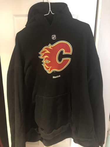 Reebok Reebok Calgary flames black oversized hoodi