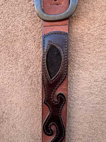 Trafalgar Leather/Cowhide Belt - 36