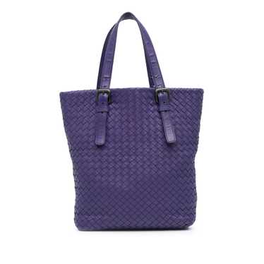 Purple Bottega Veneta Nappa Intrecciato Tote