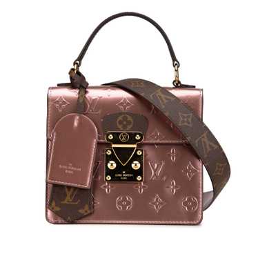 Pink Louis Vuitton Monogram Vernis Spring Street S