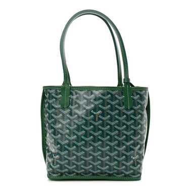 GOYARD Goyardine Reversible Mini Anjou Green