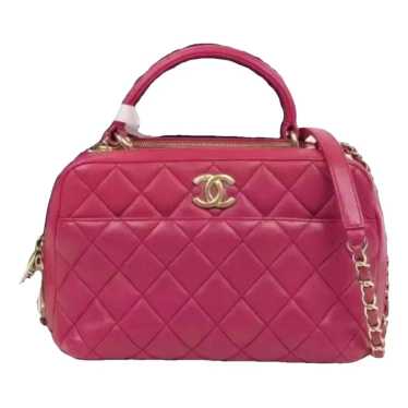 Chanel Trendy Cc Bowler leather handbag