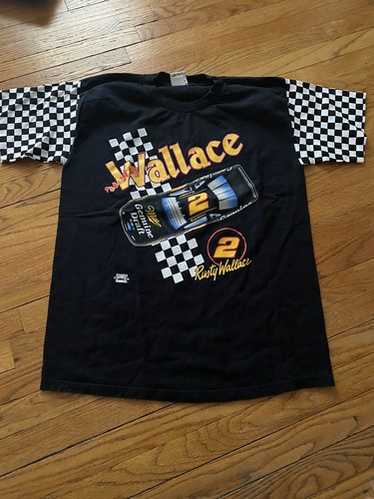 RUSTY WALLAGE グラフィック Tシャツ 車 レーシングカー 90s RUSTY WALLAGE グラフィック Tシャツ 車 レーシングカー 90s