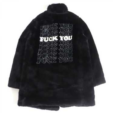 XL Supreme Faux Fur Coat black ファー コート Supreme 2-Tone Faux Fur Shop Coat (FW21) - $388