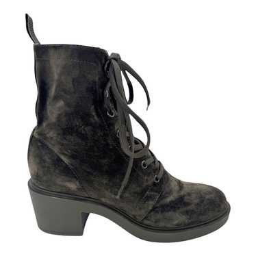 Gianvito Rossi Gianvito Rossi Suede Combat Boots