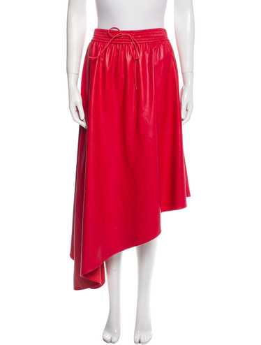 Alice + Olivia Skirt Red Drawstring Closure
