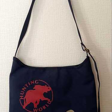 Hunting World Shoulder Bag Navy