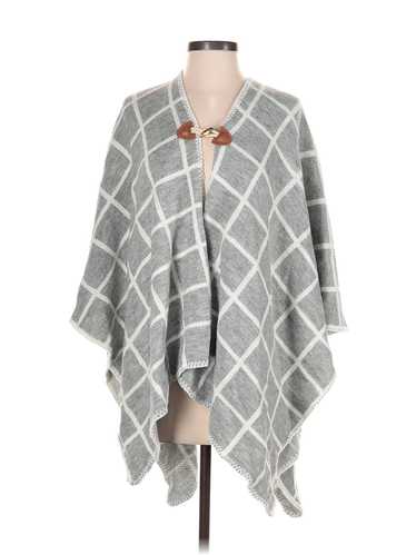 Eyeful Women Gray Poncho 1