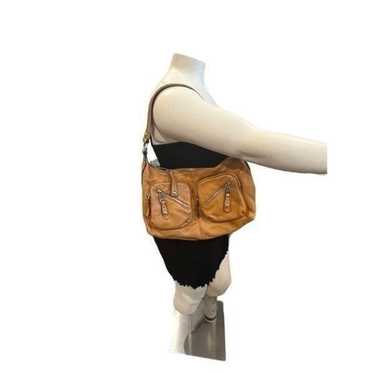 B. Makowski Leather Shoulder Bag