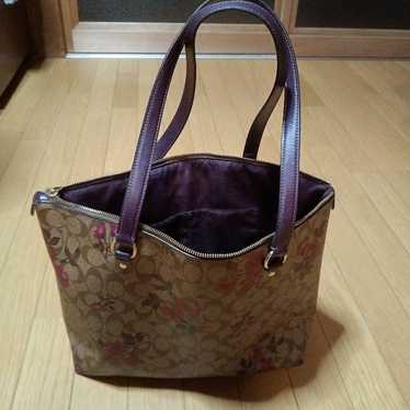 Coach Floral Tote Bag