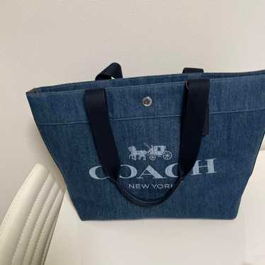 Coach Denim Tote