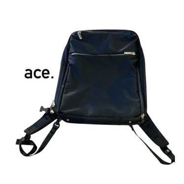 【ace.】Business Backpack Nylon Backpack Black Backp