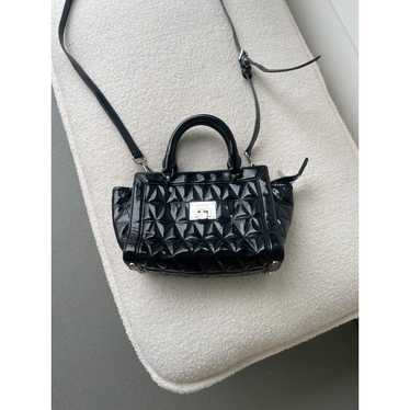 Michael Kors Vivianne Patent Leather Quilted Cross