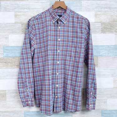 Johnnie O Johnnie O Woven Button Down Shirt Blue R