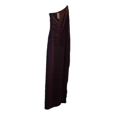 Halston Heritage Silk maxi dress