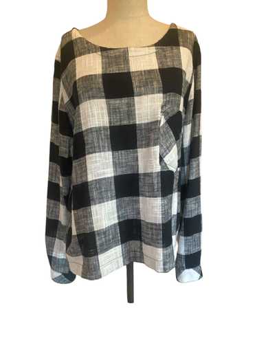 Bella Dahl Bella Dahl Black & White Checkered Tuni