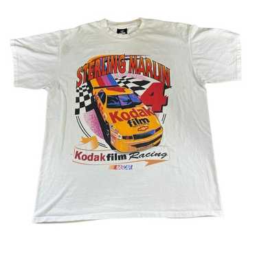 Other Vintage Nascar Sterling Marlinq Kodak Tee Si