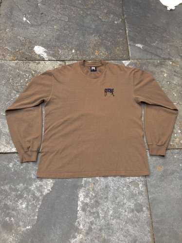 Revenge × Streetwear Revenge Basics Brown Long Sle