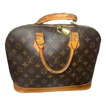 Louis Vuitton Alma leather handbag