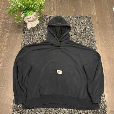 Nike Black oversized hoodie