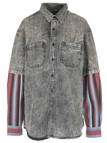 BALENCIAGA denimシャツ　size.38 Shirt S.38 Balenciaga Denim Blue | Monogram Paris