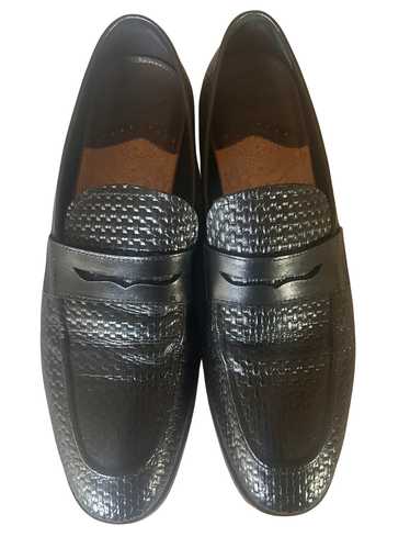 Robert Graham RG5777s Black Leather Loafers